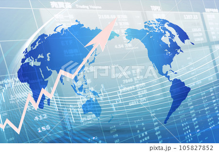 経済イメージ素材 経済イメージ素材 105827852