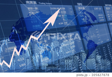 経済イメージ素材 経済イメージ素材 105827878