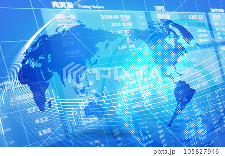 経済イメージ素材 経済イメージ素材 105827946