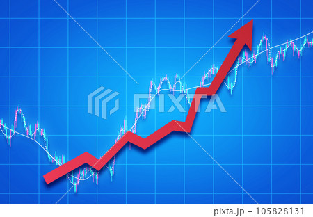 経済イメージ素材 105828131