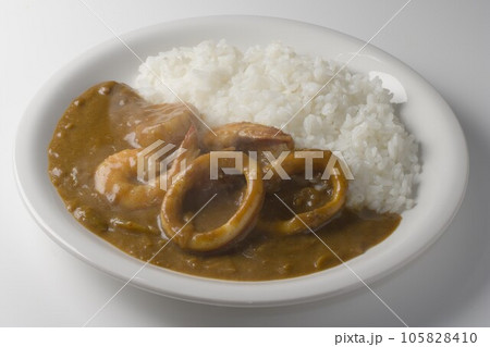 シーフードカレー 105828410