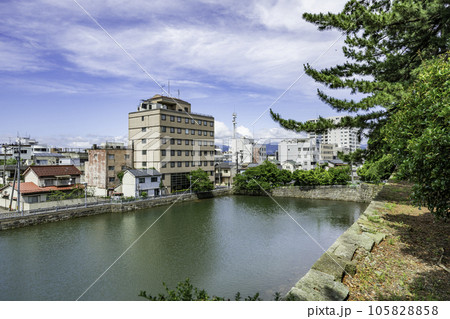 福井城址　内堀　福井県福井市 105828858