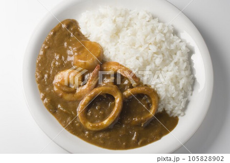 シーフードカレー 105828902