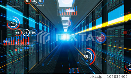 データセンターとデータ分析 105833402