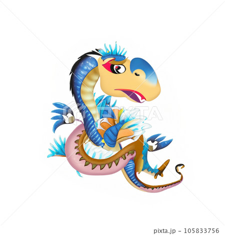 カラフルな子供の龍 カラフルな子供の龍 105833756