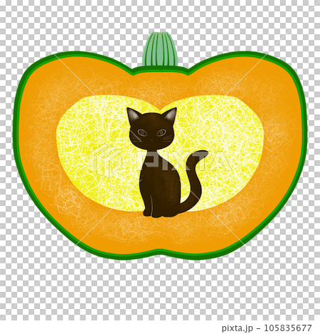 帶有蔬菜和貓設計的簡單插圖 105835677