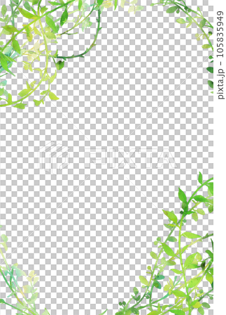 Background material_watercolor_plant Background material_watercolor_plant 105835949