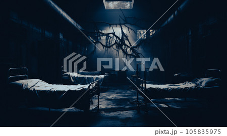 ホラーテイストの廃病院 105835975