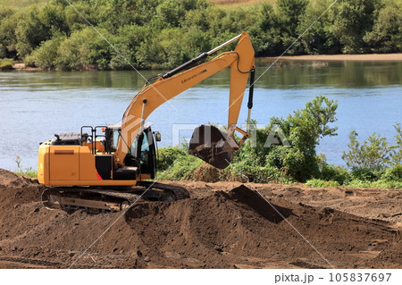 ショベルカー　イメージ 105837697