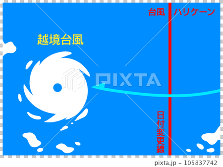 越境台風 越境台風 105837742