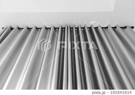 Curtain window interior decoration in living room 105841014