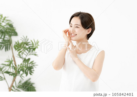女性 美容 さわやか 女性 美容 さわやか 105842401