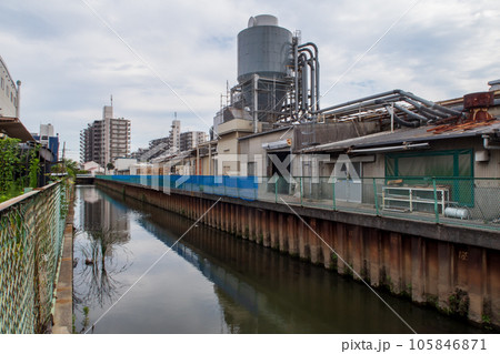 毛長川橋,江戸橋 RGコンテナー埼玉工場付近 2023 毛長川 毛長川橋,江戸橋 RGコンテナー埼玉工場付近 2023 毛長川 105846871