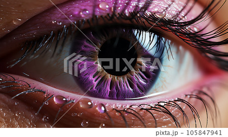 A huge mystical eye of a human person, for posters, ads, flyers, coaches and lifestyle consultant A huge mystical eye of a human person, for posters, ads, flyers, coaches and lifestyle consultant 105847941