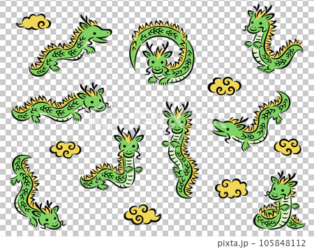 Dragon Hand Painting PNG Transparent Images Free Download | Vector Files |  Pngtree