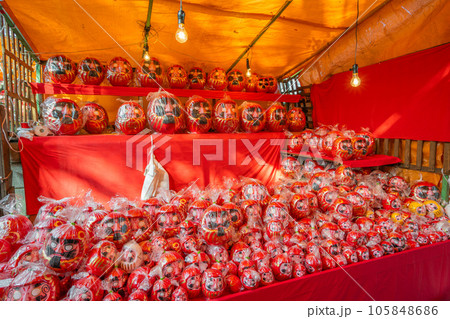 【静岡県】　だるま　毘沙門天大祭 105848686