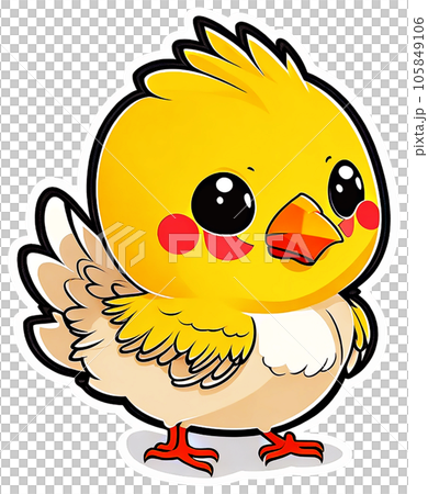 cute yellow chick cartoon cute yellow chick cartoon 105849106