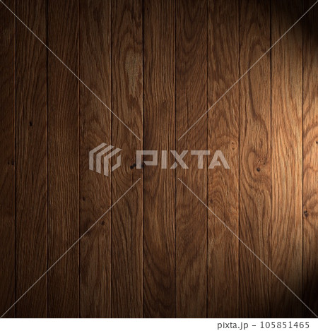close up of wall made of wooden planks 105851465