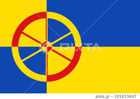 Flag of Heusden Municipality (North Brabant or Noord-Brabant province, Kingdom of the Netherlands, Holland) Flag of Heusden Municipality (North Brabant or Noord-Brabant province, Kingdom of the Netherlands, Holland) 105853687