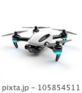 Air drone isolated on white background 105854511
