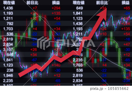 経済イメージ素材 105855662