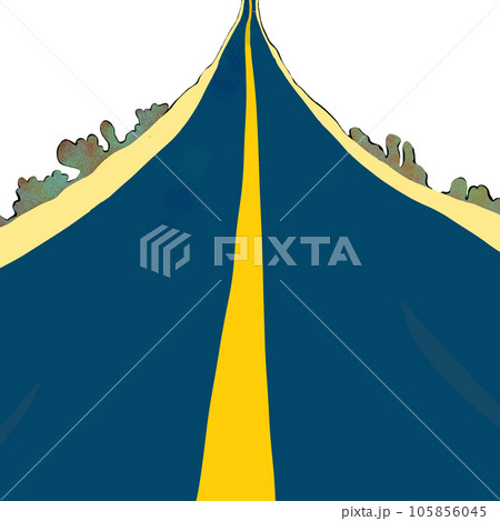 The main road to travel into the city. 105856045