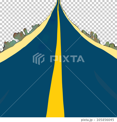 The main road to travel into the city. 105856045