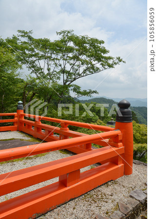 鞍馬寺　金剛床からの風景　京都市左京区 105856059
