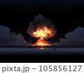 爆発実験の雲 105856127