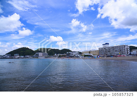夏の湘南-葉山森戸海岸 夏の湘南-葉山森戸海岸 105857325