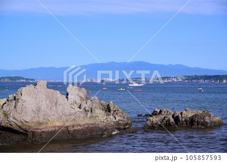 夏の湘南-葉山森戸海岸 夏の湘南-葉山森戸海岸 105857593