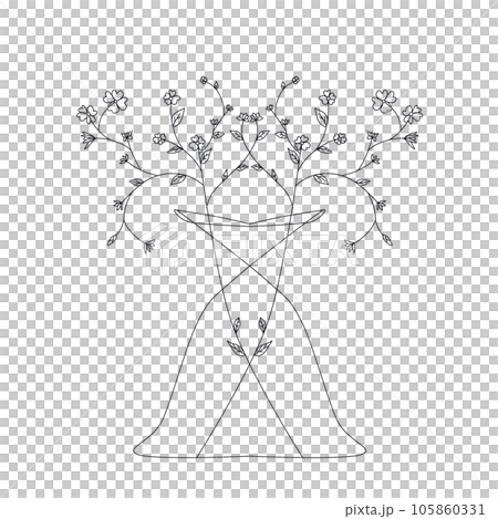 flower vase flower vase 105860331
