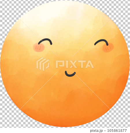 Happy smiling moon 105861877