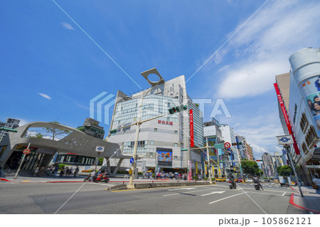 台湾中山駅周辺の風景 105862121