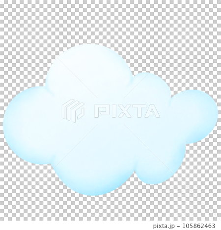 clouds icon vector isolated on white background clouds icon vector isolated on white background 105862463