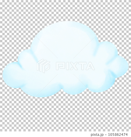 clouds icon vector isolated on white background 105862474