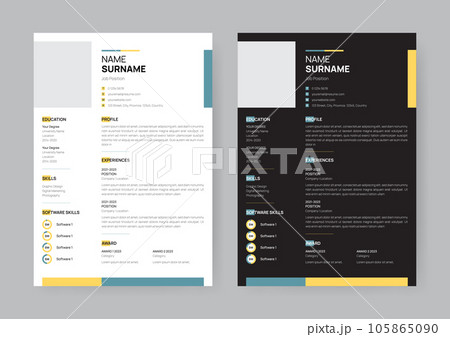 Resume templates 105865090