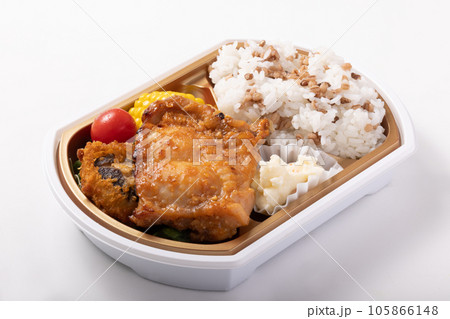 鶏もも肉の金山寺味噌焼き弁当 鶏もも肉の金山寺味噌焼き弁当 105866148