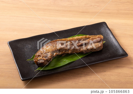 まぐろカマのガーリックペッパー焼き まぐろカマのガーリックペッパー焼き 105866863