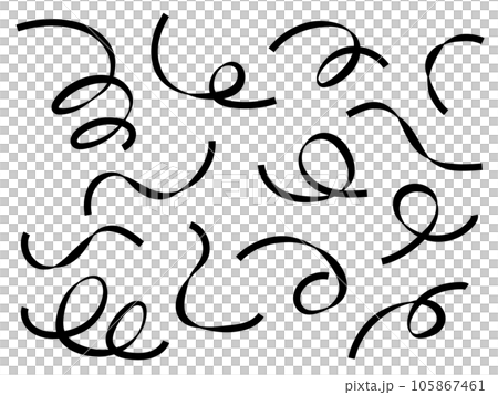 13 件套細絲帶材料黑色 13 件套細絲帶材料黑色 105867461