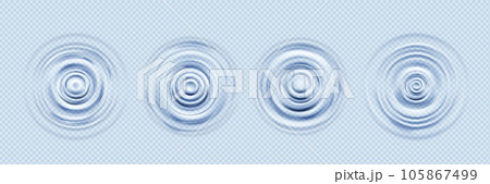 Ripple water wave vector splash motion effect Ripple water wave vector splash motion effect 105867499