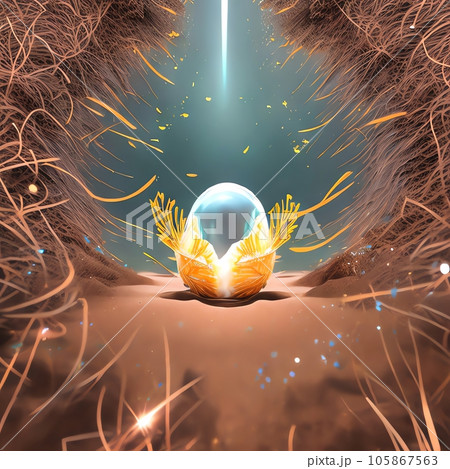 卵のオーナメント 105867563