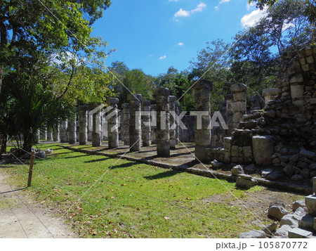 世界遺産 メキシコ合衆国 メリダ近郊 チェチェンイツァー 遺跡33 世界遺産 メキシコ合衆国 メリダ近郊 チェチェンイツァー 遺跡33 105870772
