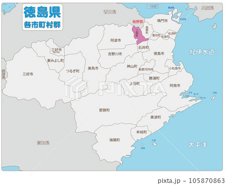 板野郡上板町 板野郡上板町 105870863