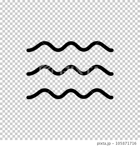 溫柔的波圖像圖標集 105871716
