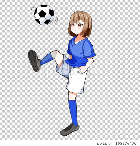 女子足球,女孩做舉重 女子足球,女孩做舉重 105876436