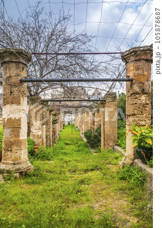 Giardino Giacomo D'Atri is a garden at Episcopio Castle, Grottaglie Italy Giardino Giacomo D'Atri is a garden at Episcopio Castle, Grottaglie Italy 105878687