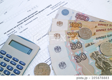 Russian income tax form 105878883