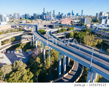 Bowen Hills Interchange in Brisbane Australia 105879115