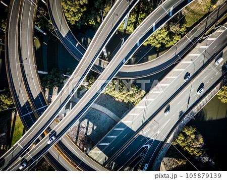Bowen Hills Interchange in Brisbane Australia 105879139